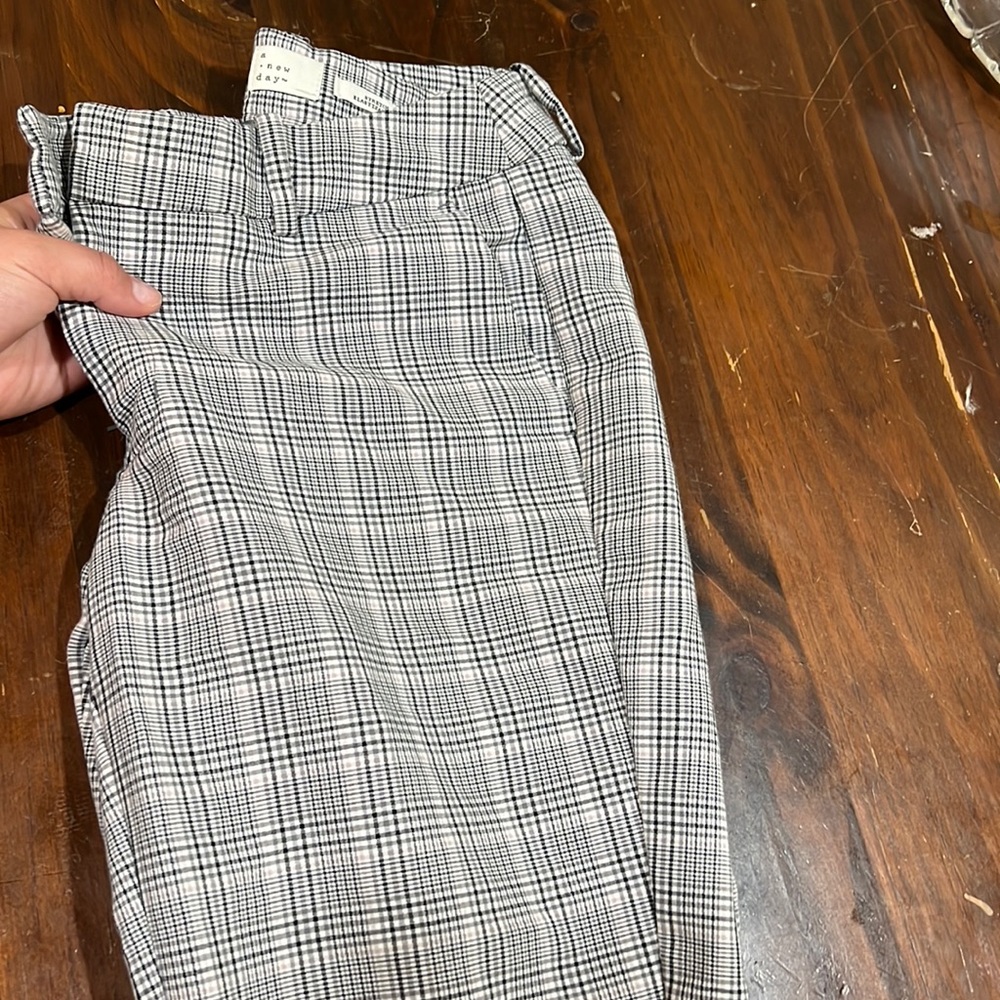 Cropped work pant